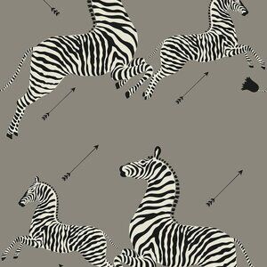 NEW!  Zebra Scalamandre Wallpaper Rolls